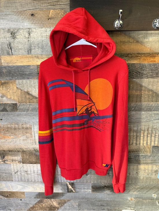Aviator Nation Tops - RARE**Aviator Nation Windsurf Surfer Hoodie Sunset